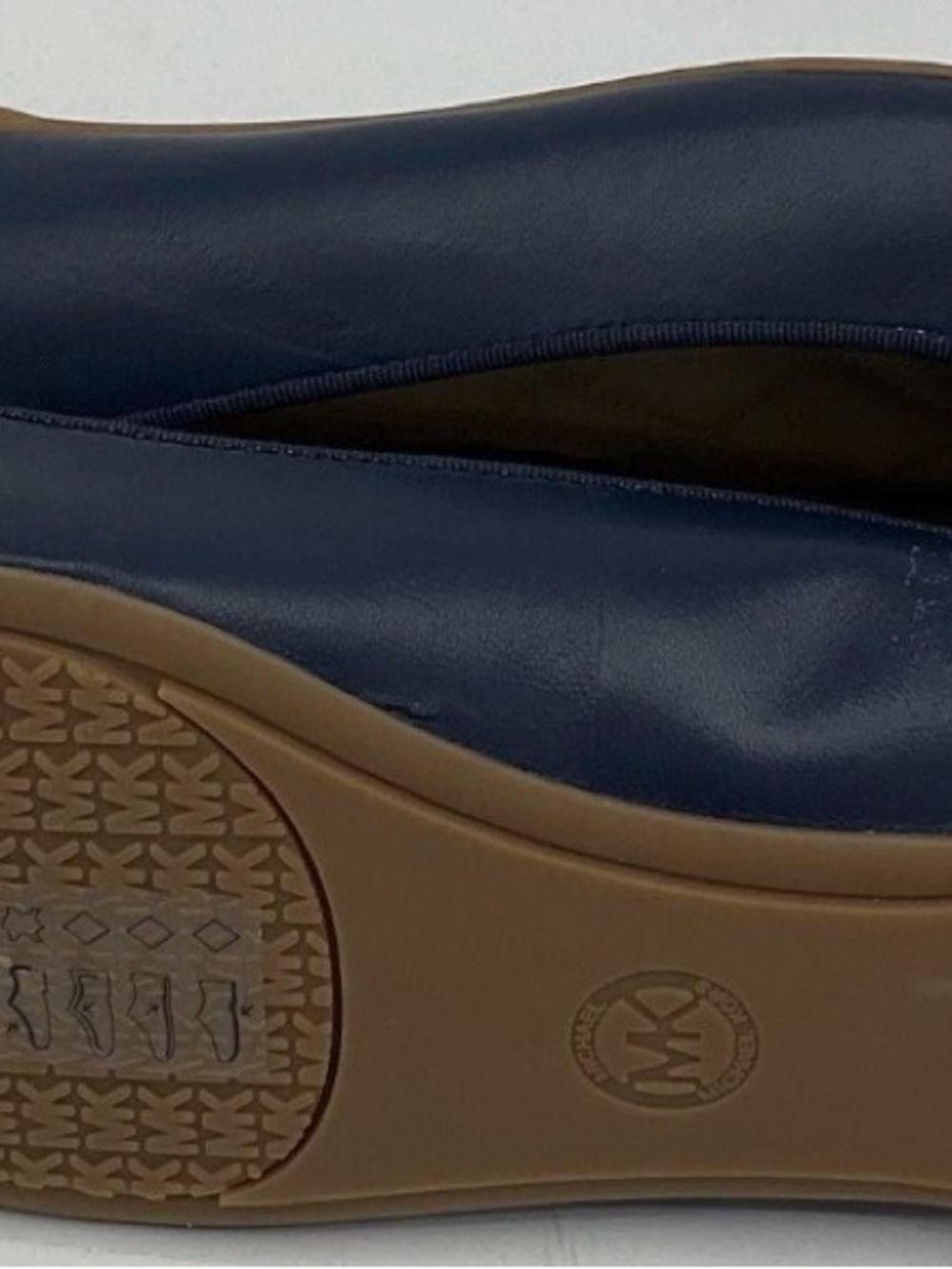 Navy Blue Michael Kors Flats - Picture 3 of 3